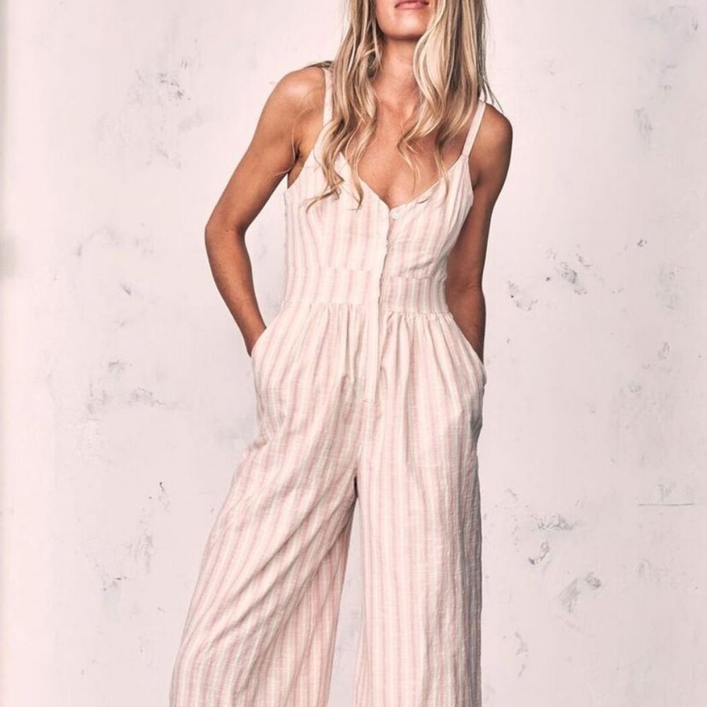 Love Shack Fancy "Edeline" Jumpsuit